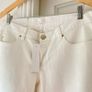 BNWT French Connection White Bootcut Jeans with Back Pocket Stitch Detail Image 3