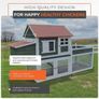 Large Chicken Coop 6-8 Birds Image 3