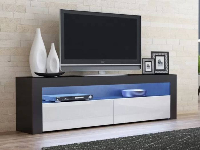 LED Light TV Stand Living Room Furniture