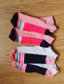 New - New - 2 Pairs of Trainer Socks - Shoe Size 4 - Eur 36 - #