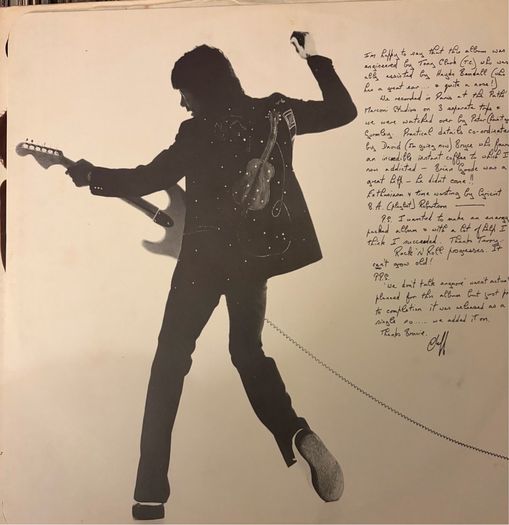 Cliff Richard RocknRoll Juvenile 1979 Irish Vinyl LP EMC 3307