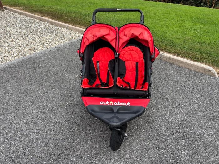 Out n about double buggy