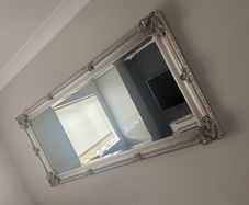 large silver Mirror
