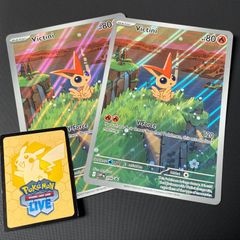 Pokemon: Victini IR JUMBO Card