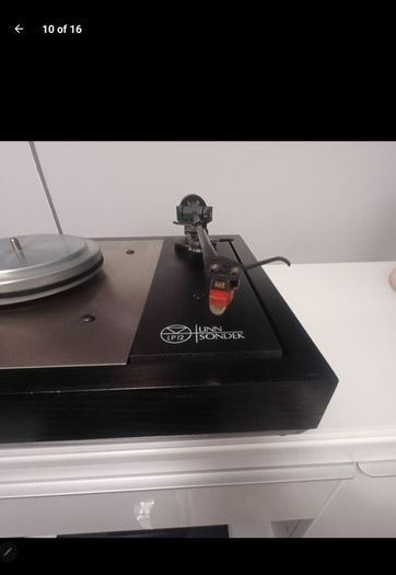 Hifi Gold Legendary iconic Linn Sondek LP12 Transcription turntable in Stunning Condition with AR Cambridge Cartridge and Linn basik Plus Tonearm and high end Audio Cables fully serviced and re capped