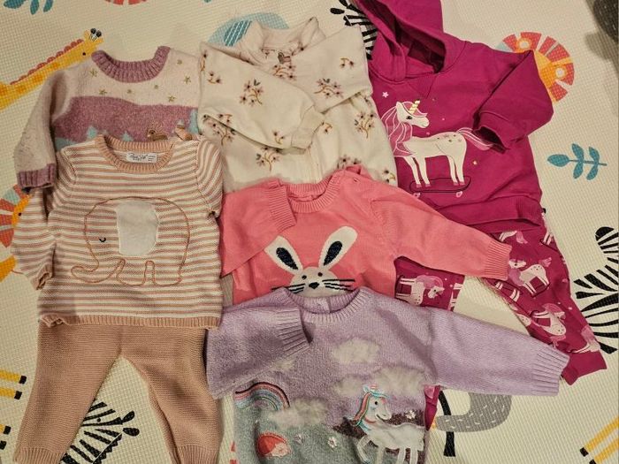 Baby girl bundle 6-9 months with summer sleeping bags