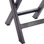 Folding Plastic Chair Lightweight Outdoor Garden Camping Beach Patio Balcony Chair Image 4