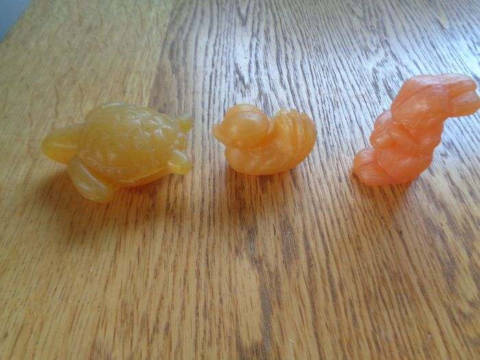 Hand Made Animal Soaps x 3 for Sale