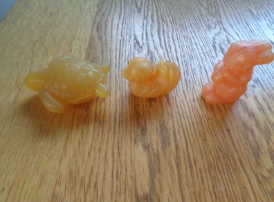 Hand Made Animal Soaps x 3 for Sale