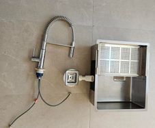 kitchen sink and tap