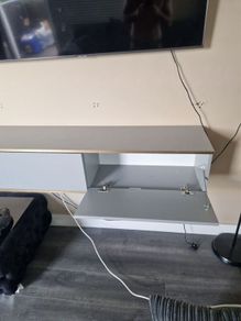Floating wall mount tv unit