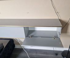 Floating wall mount tv unit