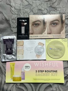 Glowish, Sisley, RmS beauty, wishful, hourglass bundle new