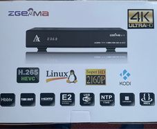 Zgemma H7s 4k Uhd 2x Dvb-s2x + 1x Dvb-c/t2 - Latest Version V2 With Rear Hdd Slot