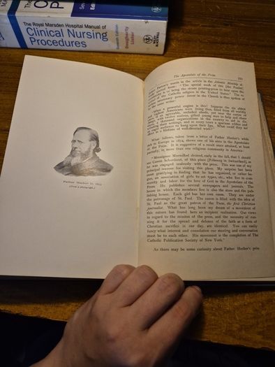 Antique 1891 Life of Father Hecker. Religious.