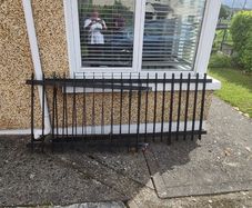 Metal fence