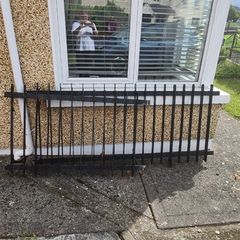 Metal fence