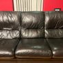 3+1 Leather Sofa and Recliner Armchair Image 4