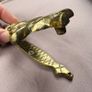 Vintage  Door Knocker  Imp( Cornish Pixie ) on Toadstool Image 3