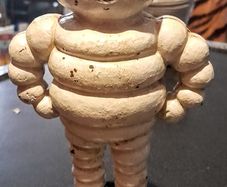 Cast iron Michelin man