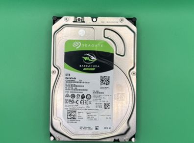 Seagate Barracuda 6TB Desktop 3.5 Inch SATA Hard Drive