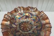 Carnival glass bowl