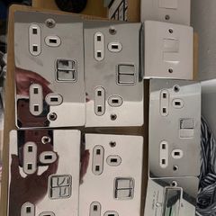 Electric switches and sockets