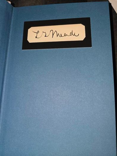 Signed book with post cards L.T Meade