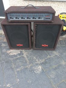 HH Performer 606S amplifier and speakers