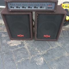 HH Performer 606S amplifier and speakers