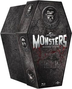 The Classic Monster Coffin Collection [Blu-ray] [1931] [Region Free]. Free Tracked Postage!