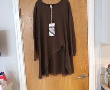 Vintage  New Line Creation Dress/Long Tunic Yop.  S. 16 - One Size.  B.N.W.T