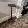 Mahogany Plant Table Image 2