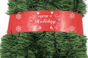 52Feet/16M Christmas Garland Decorations - Non-Lit Soft Green Holiday Decor for Outdoor or Indoor Use - Home Garden Artificial Greenery or Wedding Party,Stairs,fireplaces Decoration (FREE POSTAGE)