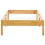 Bed Frame Solid Oak Wood 100x200 cm Image 6
