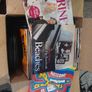 a box of 7" singles. 45 rpm vinyl records. Image 4