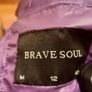 Purple Coat New (Brave Soul Brand) Image 3