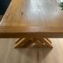 Oak veneer dining table Image 4