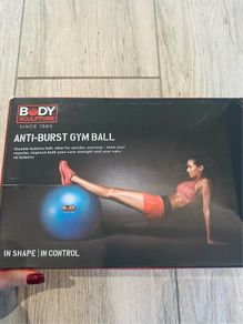 Blue balance ball
