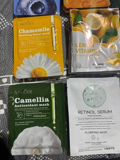 Korean new sheet masks suitable for all skin type