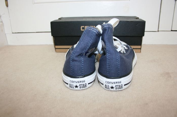 Converse Navy All Star High Top Trainers Brand New Never Used - Size U.K. 12.5