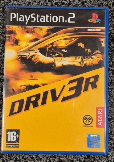 4 Original PS2 Games: Burnout, DRIV3R, L.A. Rush & Sega Superstars