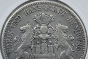 Silver Funf mark 1876