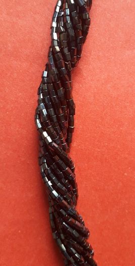 Vintage - Multi Strand -  Glass Necklace