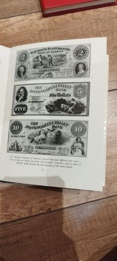 Coin and note book