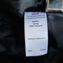 Vintage long leather jacket coat black Size 12 halloween party costume Image 5