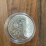 4 silver oz coins & 0.5g gold coin Image 3