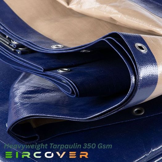 Heavyweight Tarpaulin 6m x 13m (20' - 43') 350 gsm