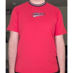 Paul Galvin Red Athletic Tee, Size Medium.