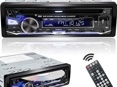 Alondy 1 DIN 12V Car Stereo Headunit CD DVD Player Radio Bluetooth (FREE POSTAGE)